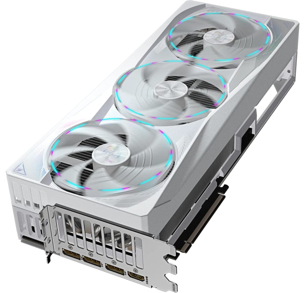 Black Gigabyte GeForce RTX 5090 AORUS Stealth ICE 32GB GDDR7 grafische kaart.6