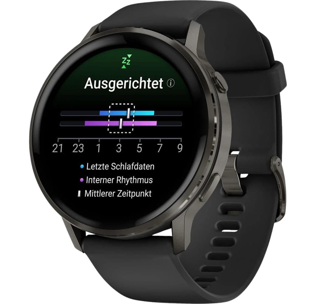 Slate Garmin Venu® 4 Smartwatch, Gehäuse aus faserverstärktem Polymer, 45 mm.1