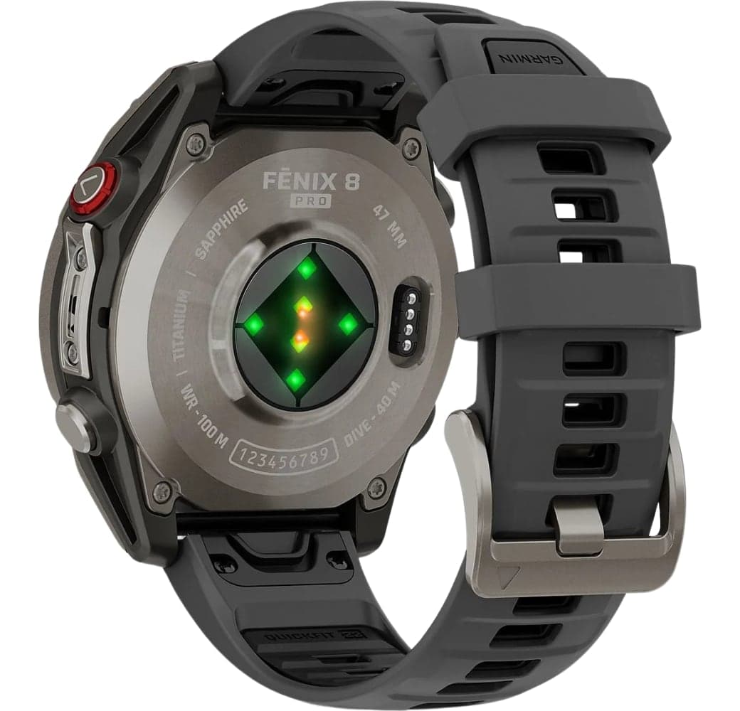 Graphite Garmin fēnix 8 Pro – AMOLED LTE Smartwatch, Titanium Behuizing, 47 mm.2