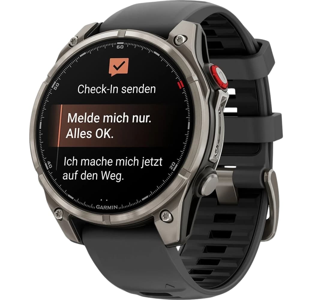 Graphite Garmin fēnix 8 Pro – AMOLED LTE Smartwatch, Titanium Behuizing, 51 mm.1