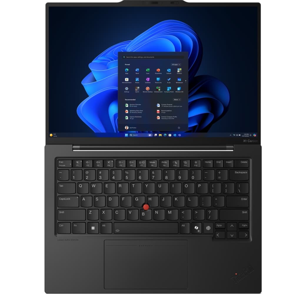 Schwarz Lenovo ThinkPad X1 Carbon G13 Aura Ed Notebook - Intel® Core™ Ultra 5-225U - 16GB - 512GB SSD - Intel® Intel Graphics.14