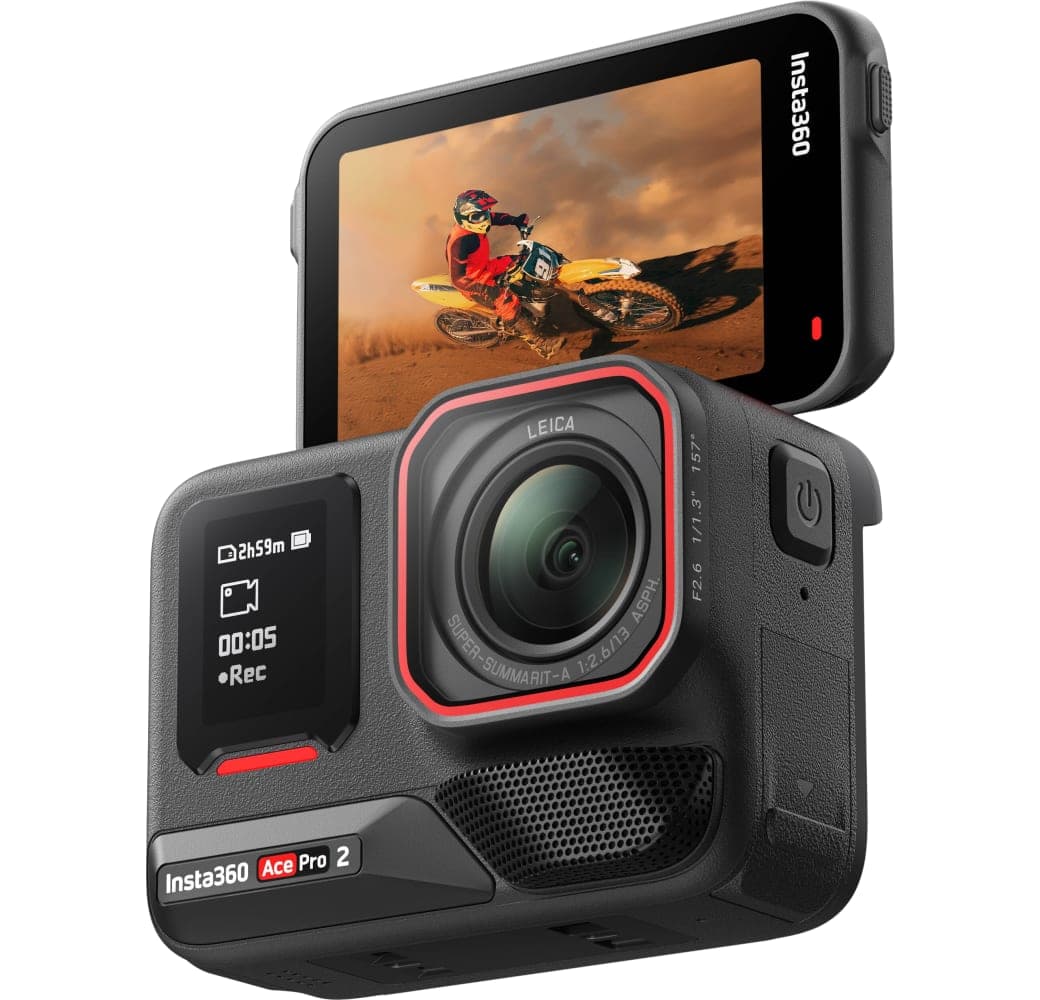 Black Insta360 Ace Pro 2.1