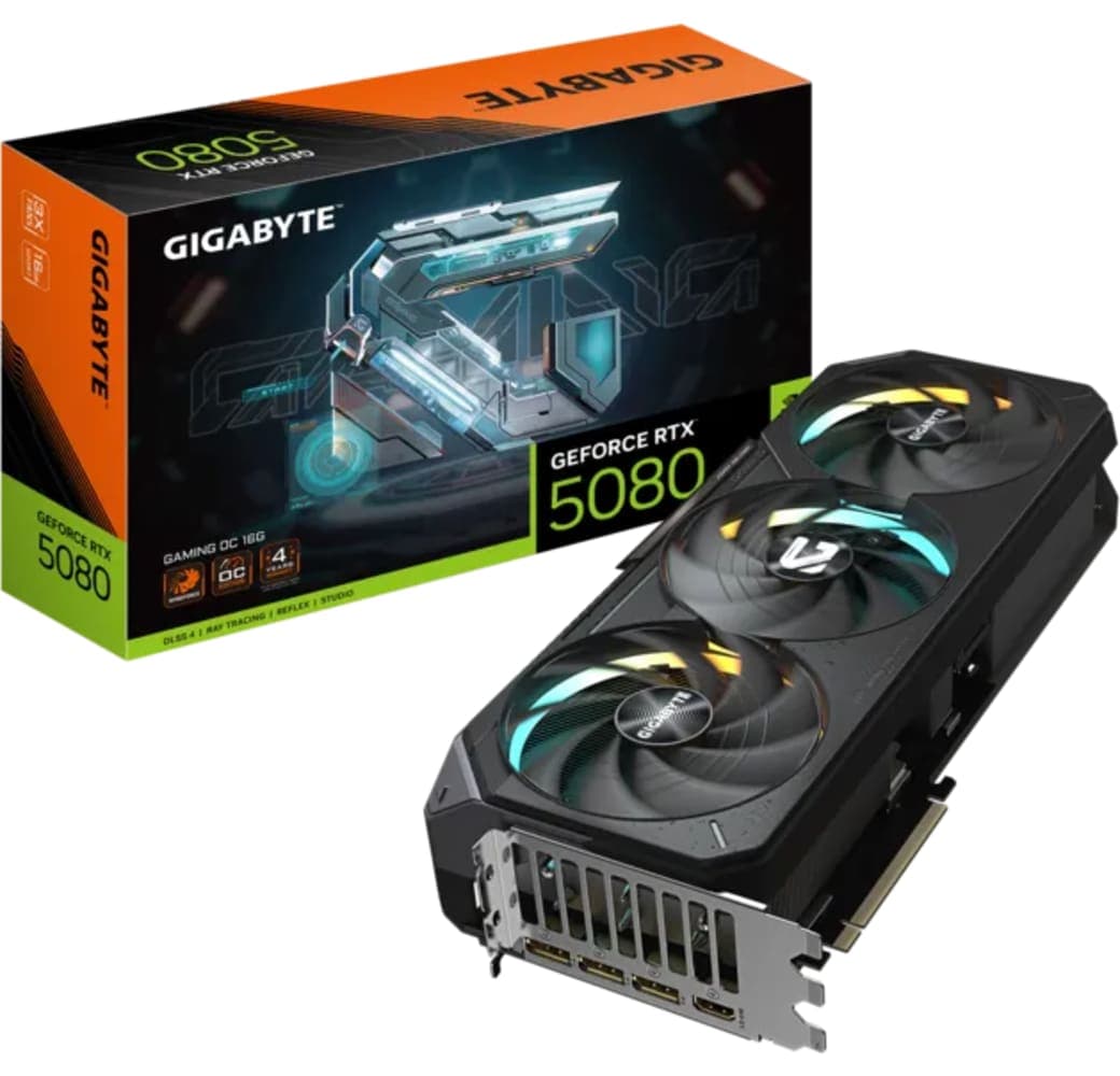 Black Gigabyte GeForce RTX 5070 Ti GAMING OC 16G Graphics Card.1