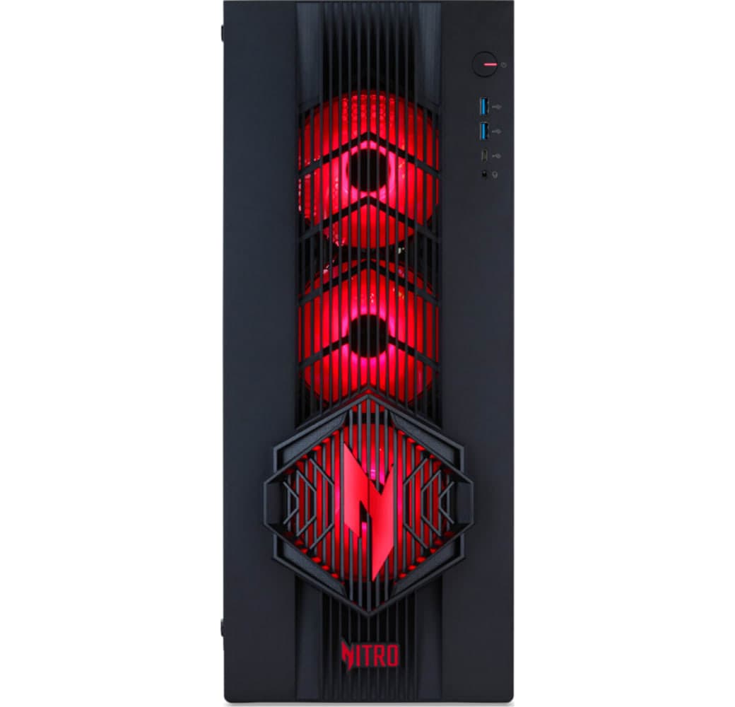 Black Acer Nitro 70 AMD (N70X3D-100) Gaming Desktop - AMD Ryzen™ 7 9800X3D - 32GB - 1TB SSD - NVIDIA® GeForce® RTX™ 5070 -.2