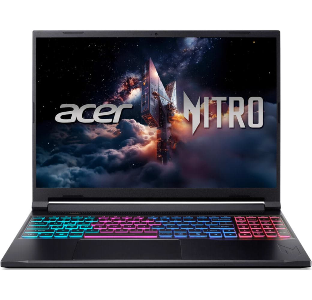 Black Acer Nitro V16S AI Gaming Laptop - AMD Ryzen™ 7 260 - 16GB - 1TB SSD - NVIDIA® GeForce® RTX™ 5070 - German (QWERTZ).1