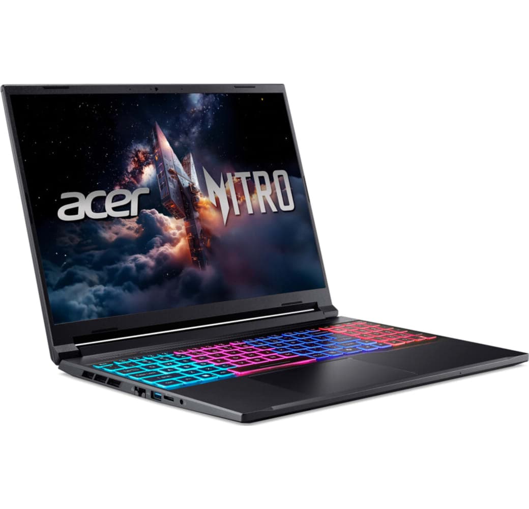 Black Acer Nitro V16S AI Gaming Laptop - AMD Ryzen™ 7 260 - 16GB - 1TB SSD - NVIDIA® GeForce® RTX™ 5070 - German (QWERTZ).2