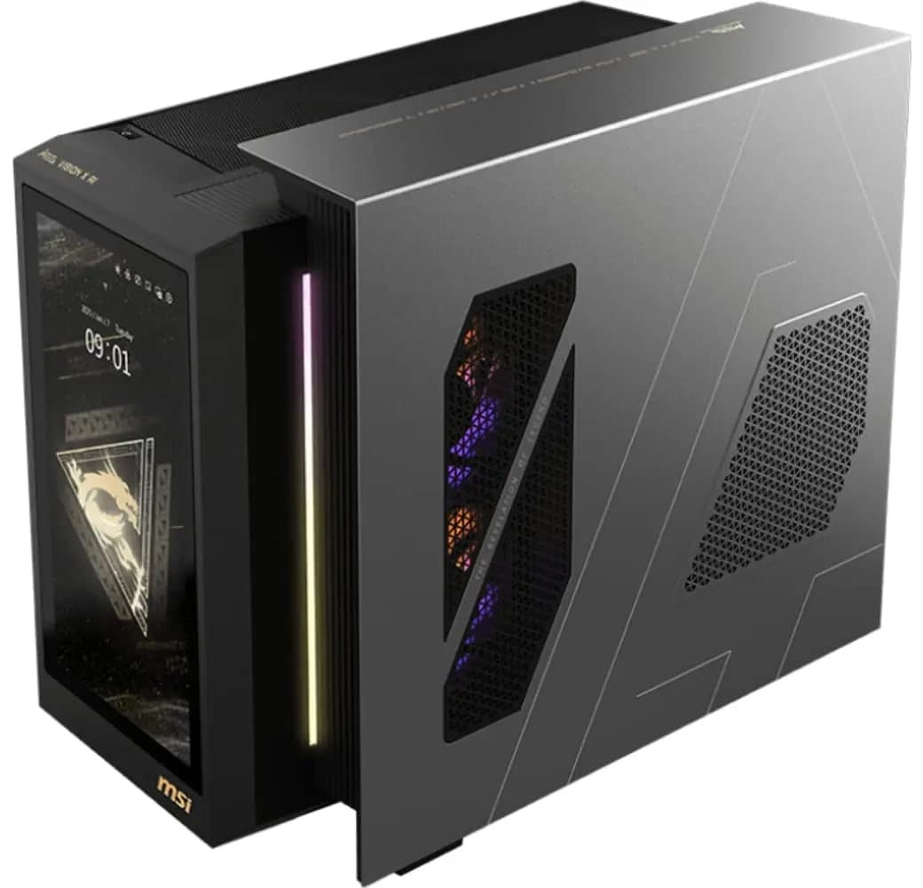 Black MSI MEG Vision X AI 2NVR7-236AT Gaming Desktop - Intel® Core™ Ultra 7-265K - 64GB - 2TB SSD - NVIDIA® GeForce® RTX™ 5070 Ti -.5