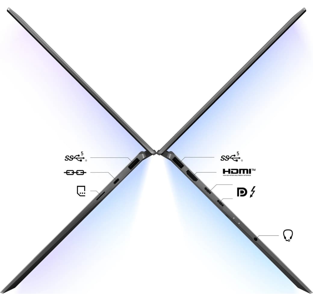 Black MSI Prestige 13 AI+ A3MG020 Laptop - Intel® Core™ Ultra 9-386H - 32GB - 1TB SSD - Intel® Intel Arc Graphics - German (QWERTZ).11