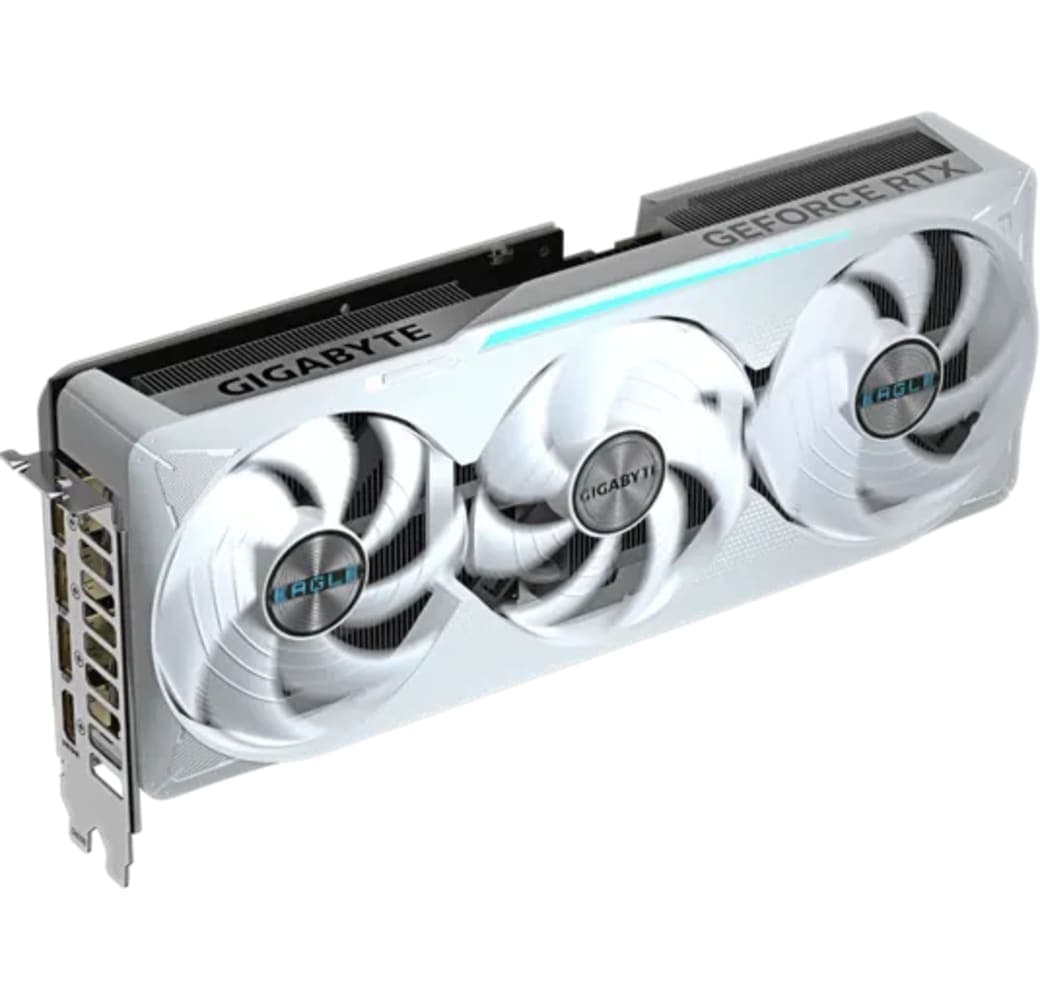 White Gigabyte GeForce RTX 5070 Ti EAGLE OC ICE 16GB GDDR7 Graphics Card.2