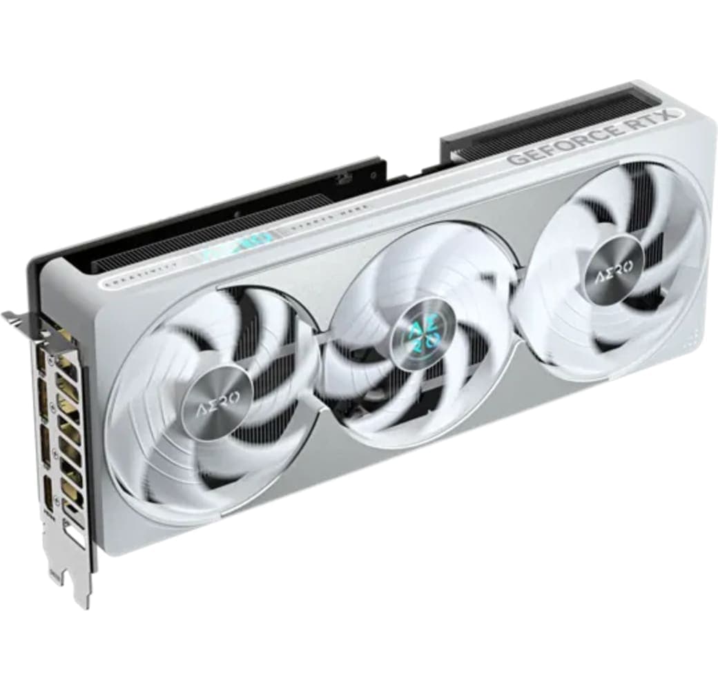 Silver Gigabyte GeForce RTX 5080 AERO OC SFF 16GB GDDR7 Graphics Card.2