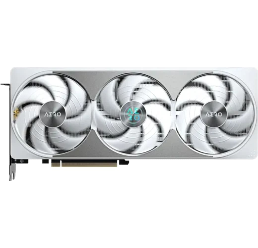 Silver Gigabyte GeForce RTX 5080 AERO OC SFF 16GB GDDR7 Graphics Card.6