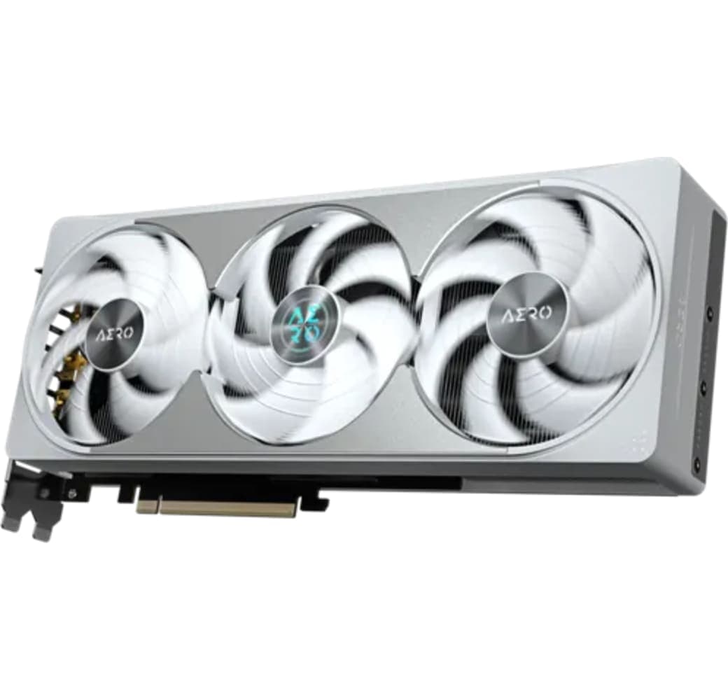 Silver Gigabyte GeForce RTX 5080 AERO OC SFF 16GB GDDR7 Graphics Card.7