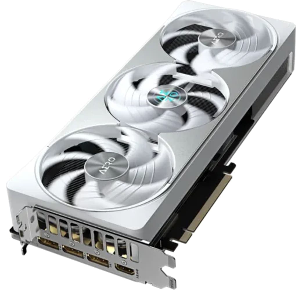 Silver Gigabyte GeForce RTX 5080 AERO OC SFF 16GB GDDR7 Graphics Card.10
