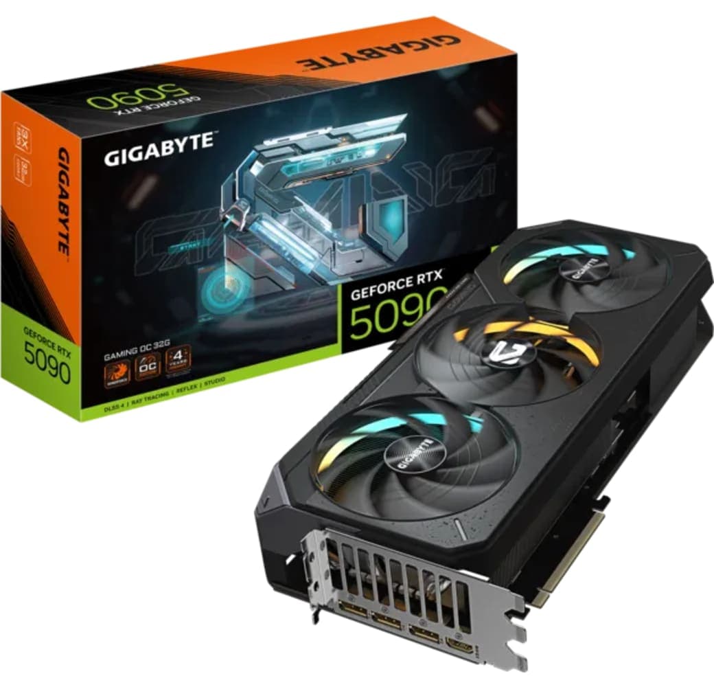 Black Gigabyte GeForce RTX 5090 GAMING OC 32GB GDDR7 Graphics Card.1