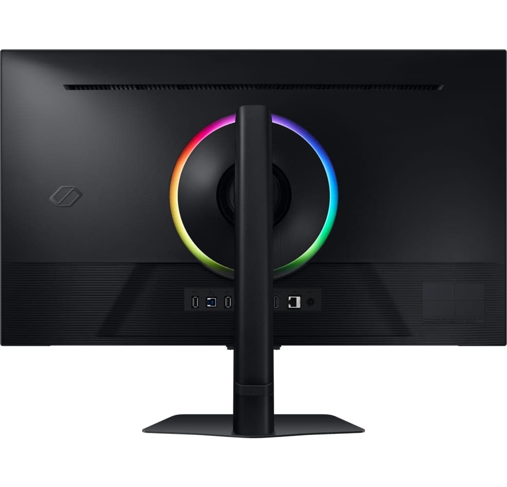 Black Samsung - 32" Odyssey G7 G70D 4K UHD (32") FHD Curved LS32DG702EUXEN.2