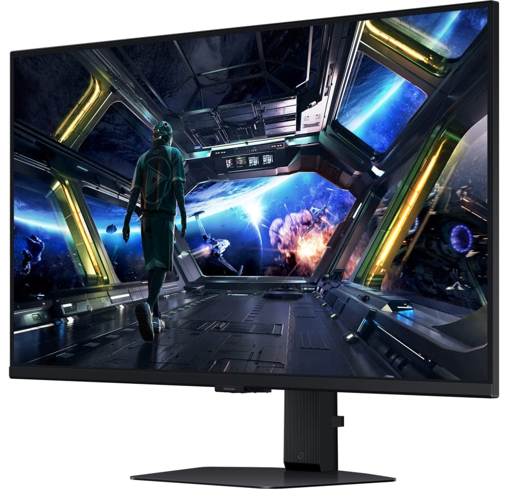 Black Samsung - 32" Odyssey G7 G70D 4K UHD (32") FHD Curved LS32DG702EUXEN.3