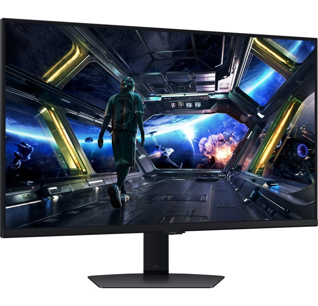 Black Samsung - 32" Odyssey G7 G70D 4K UHD (32") FHD Curved LS32DG702EUXEN.8