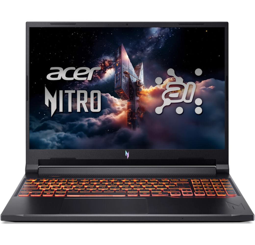 Black Acer Nitro V16 Gaming Laptop - AMD Ryzen™ 7 260 - 16GB - 1TB SSD - NVIDIA® GeForce® RTX™ 5070 - German (QWERTZ).1