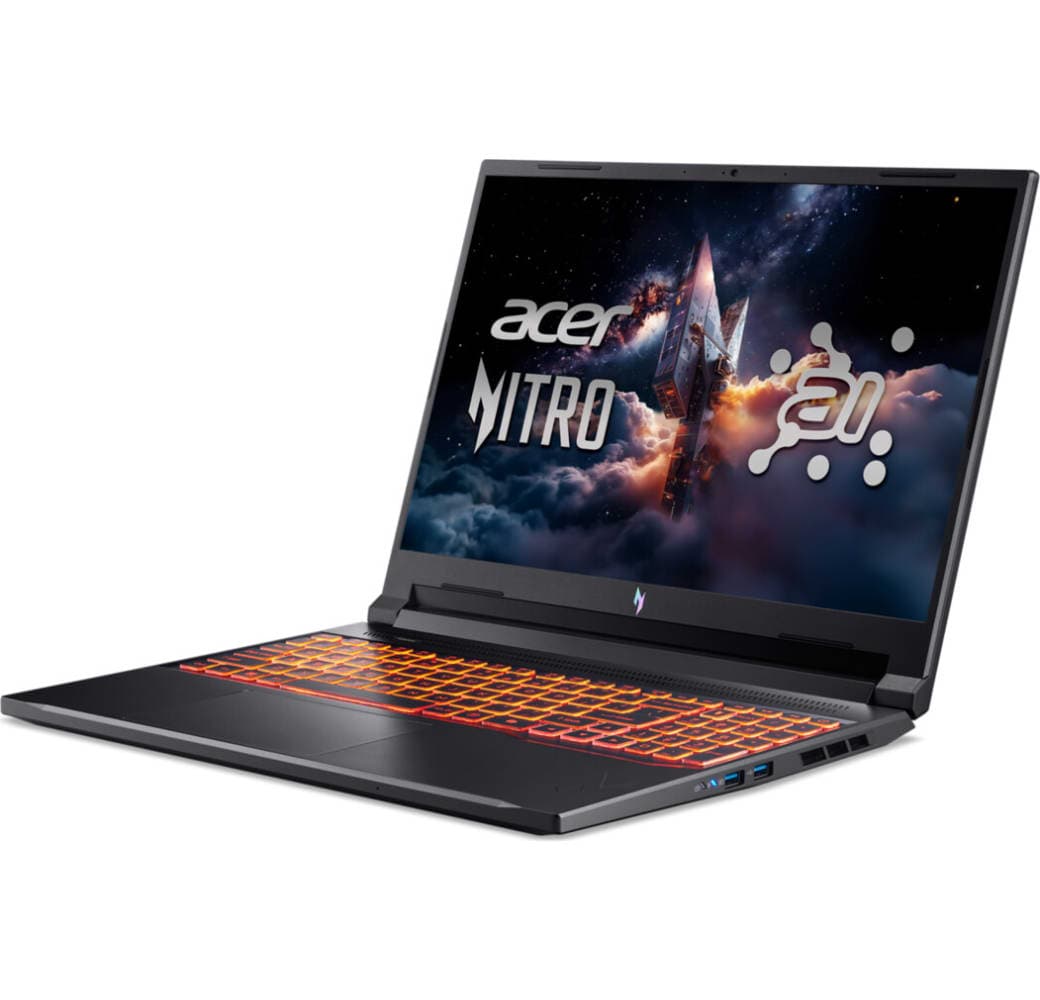 Black Acer Nitro V16 Gaming Laptop - AMD Ryzen™ 7 260 - 16GB - 1TB SSD - NVIDIA® GeForce® RTX™ 5070 - German (QWERTZ).3