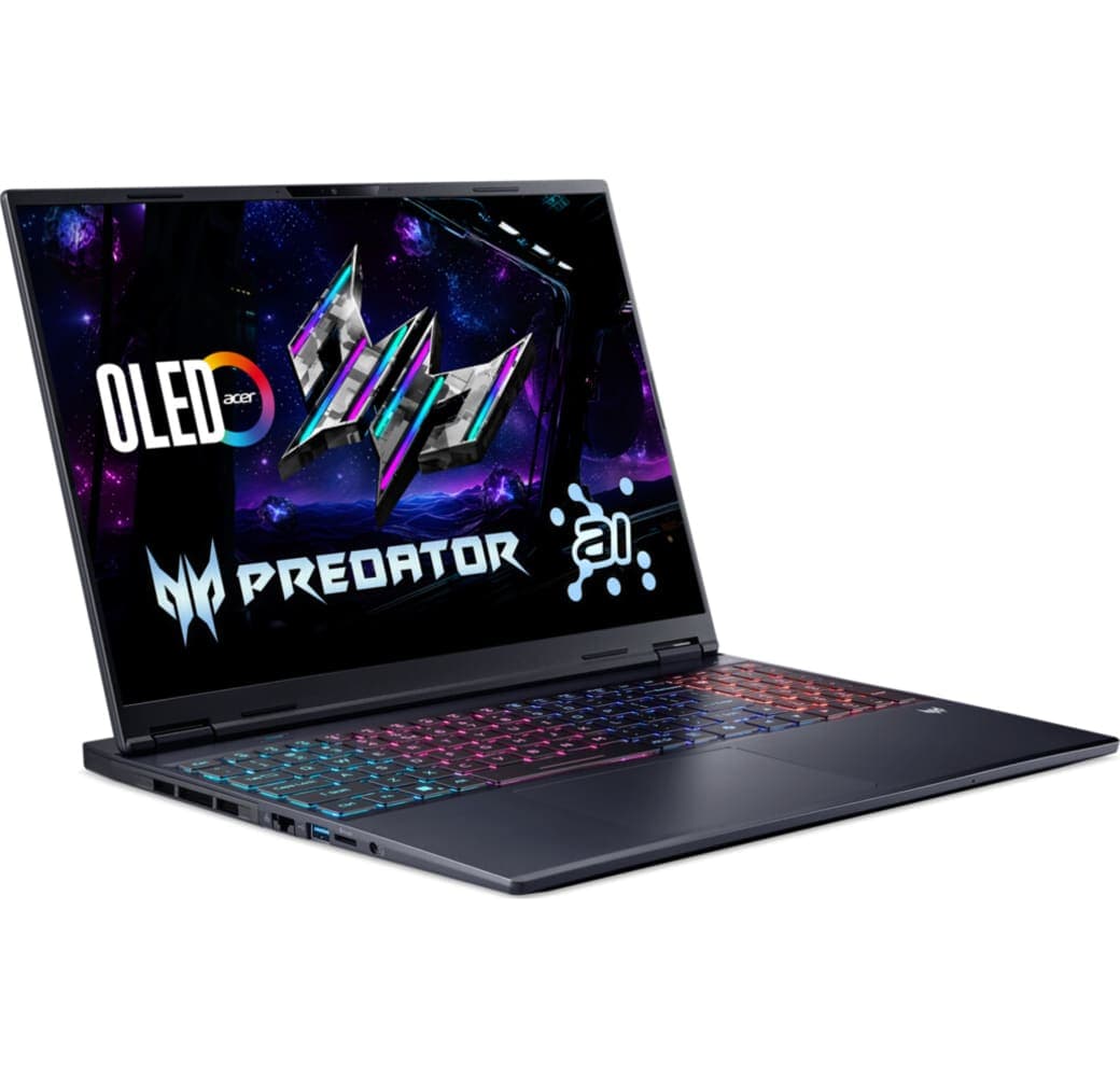 Black Acer Predator Helios Neo 16S AI Gaming Laptop - Intel® Core™ Ultra 7-255HX - 16GB - 1TB SSD - NVIDIA® GeForce® RTX™ 5070 - German (QWERTZ).2