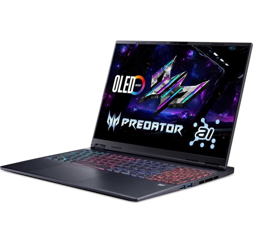 Black Acer Predator Helios Neo 16S AI Gaming Laptop - Intel® Core™ Ultra 7-255HX - 16GB - 1TB SSD - NVIDIA® GeForce® RTX™ 5070 - German (QWERTZ).3