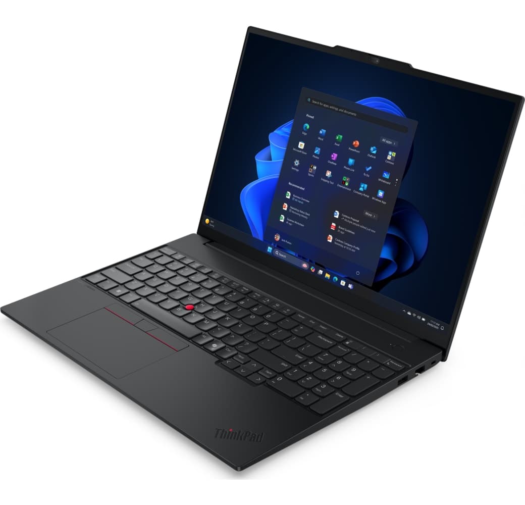 Black Lenovo ThinkPad E16 G3 Laptop - Intel® Core™ Ultra 7-256V - 16GB - 512GB SSD - Intel® Intel Arc Graphics - German (QWERTZ).2