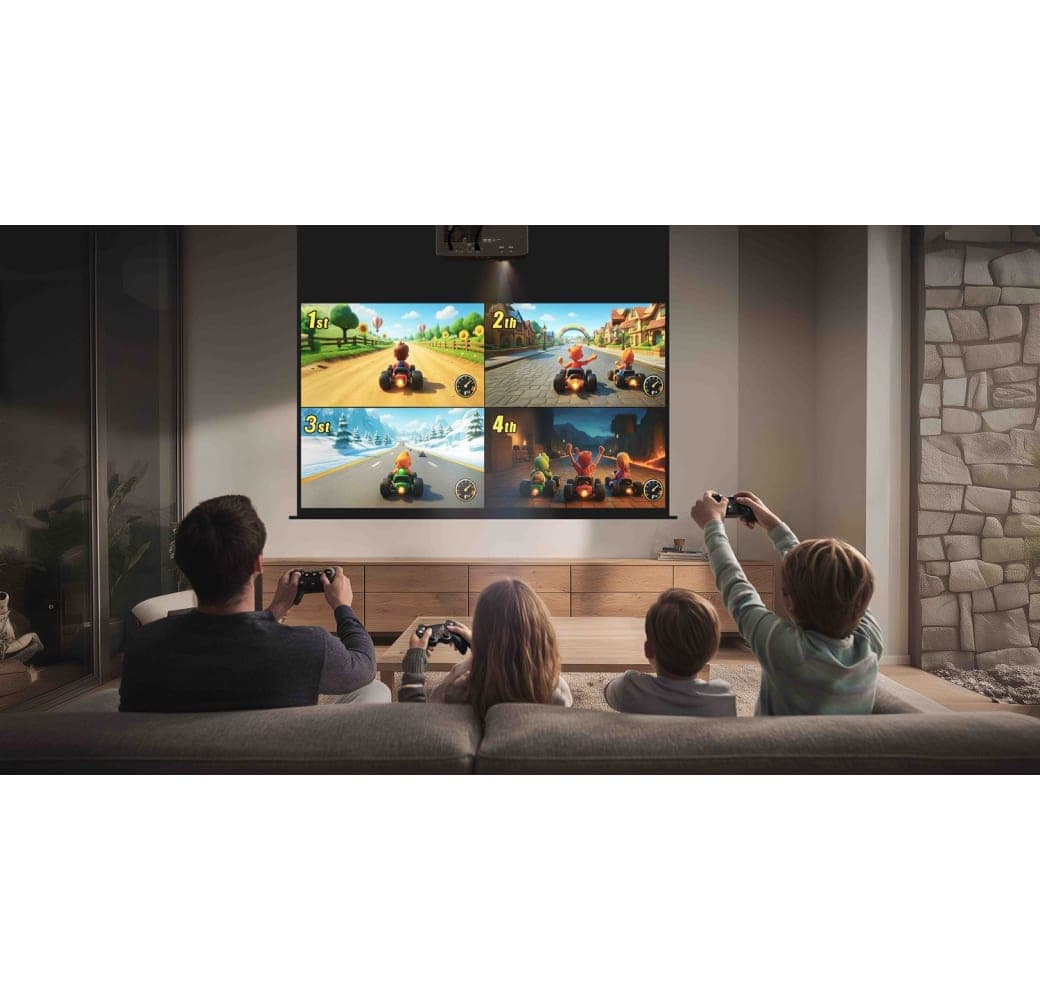 Black Optoma Photon Beam PK52 – 4K UHD DuraCore Laser Home Projector.7