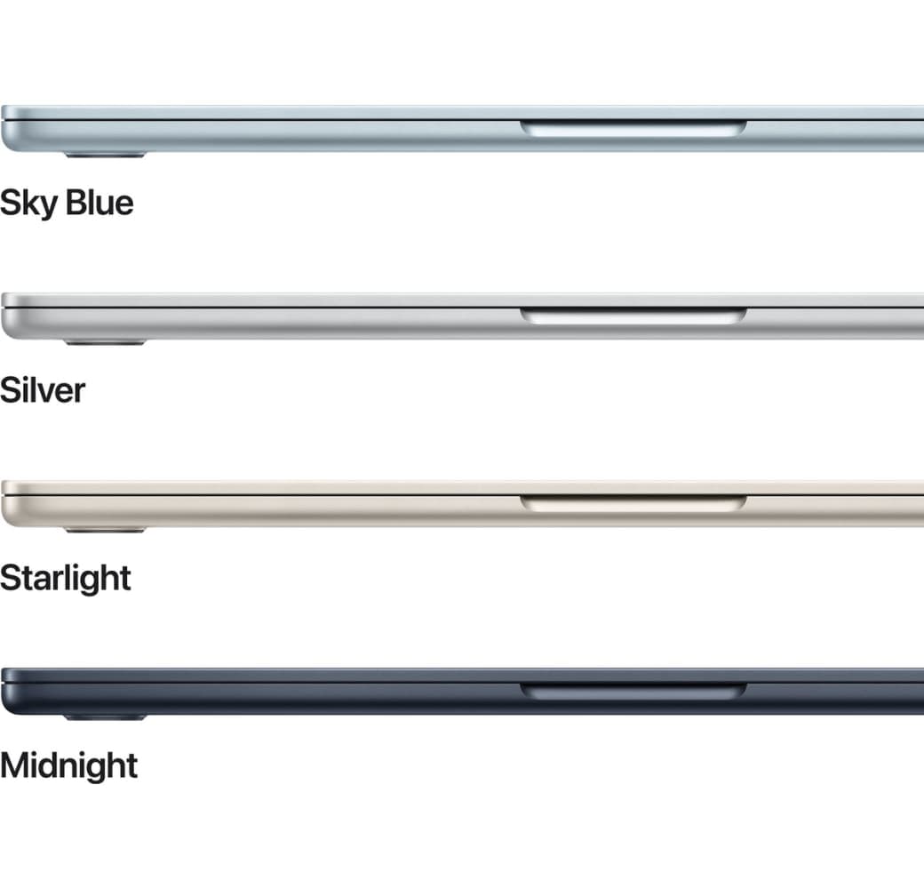 Midnight Apple MacBook Air 13" Laptop - Apple M5 - 16GB - 512GB SSD - Apple 8-core - German (QWERTZ).3