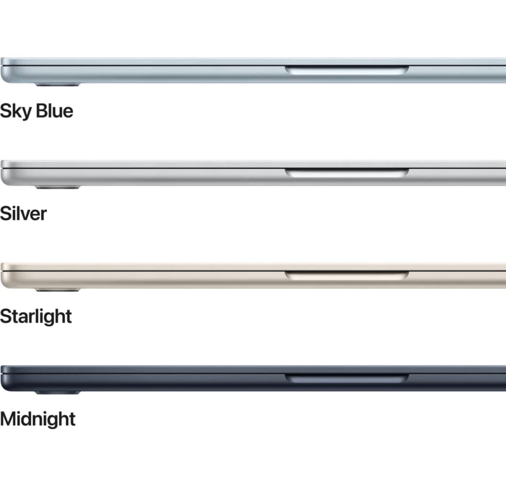 Midnight Apple MacBook Air 13" Laptop - Apple M5 - 16GB - 1TB SSD - Apple 10-core - German (QWERTZ).3