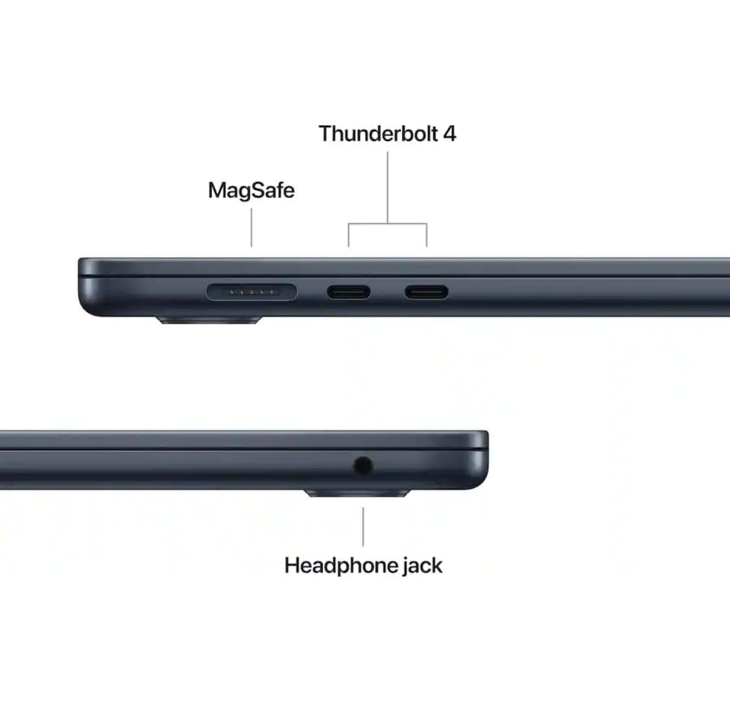 Midnight Apple MacBook Air 15" Laptop - Apple M5 - 16GB - 512GB SSD - Apple 10-core - German (QWERTZ).4