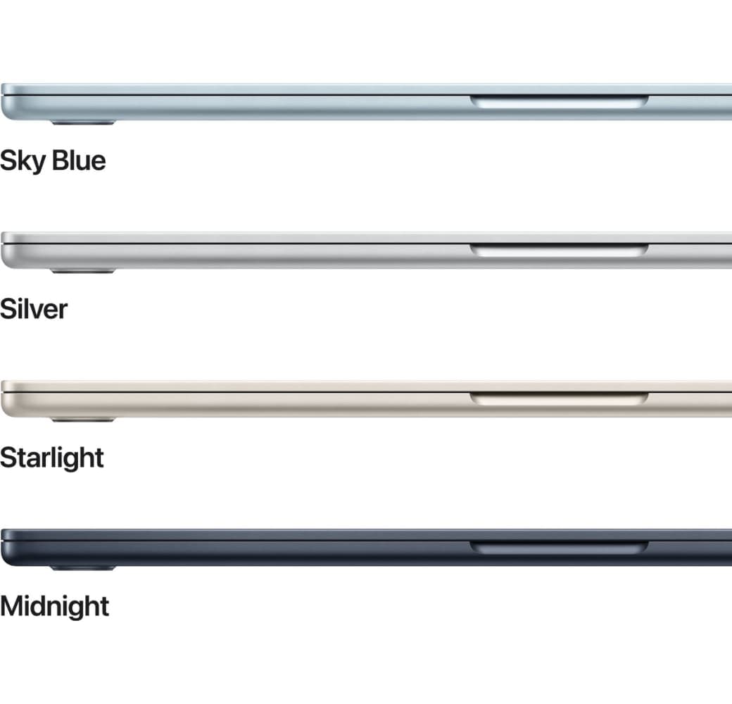 Sky Blue Apple MacBook Air 15" Laptop - Apple M5 - 16GB - 512GB SSD - Apple 10-core - German (QWERTZ).3