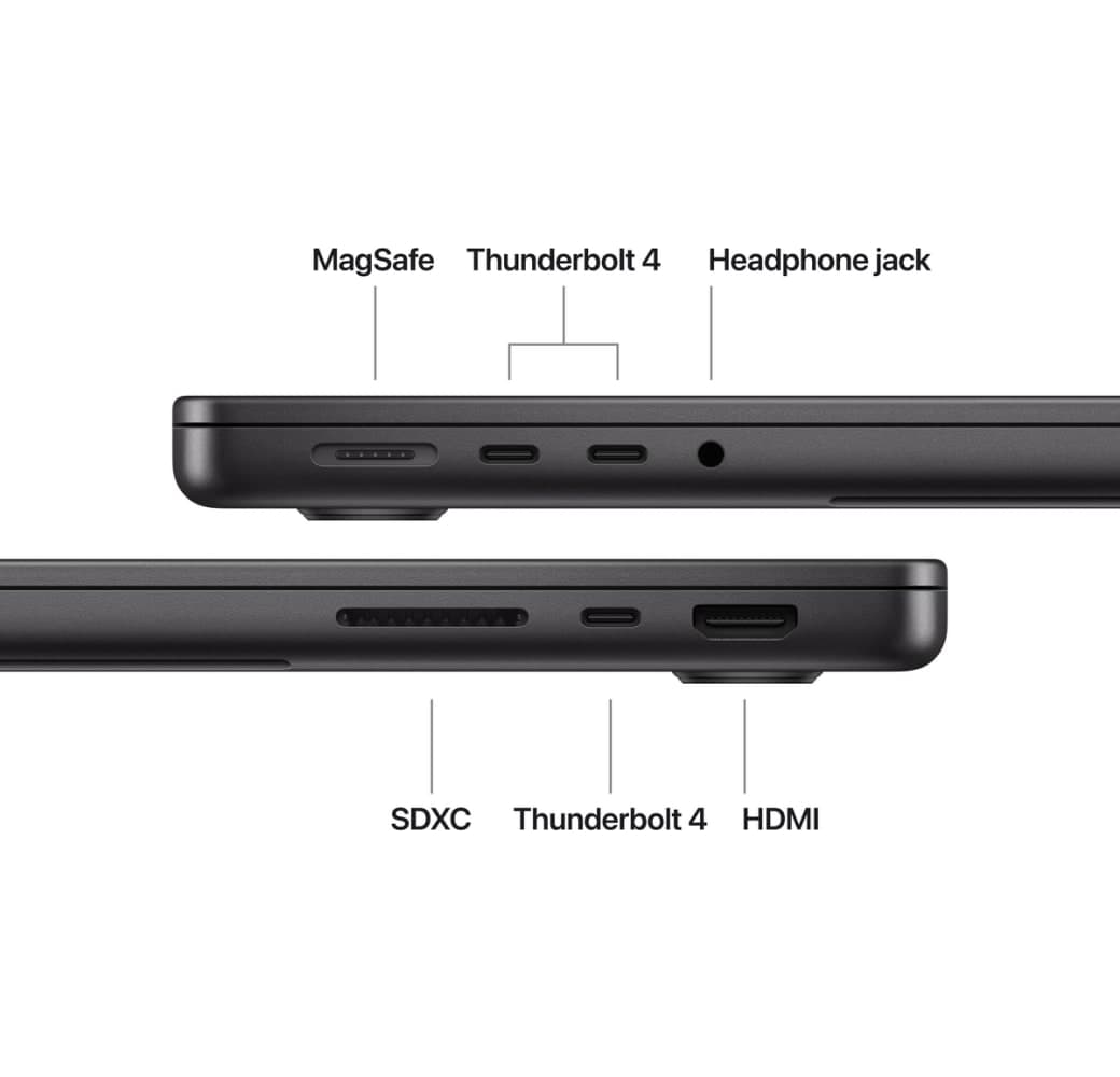 Space Black MacBook Pro 14" - Apple M5 - 16GB - 512GB SSD - Integrated 10-core GPU - English (QWERTY).5