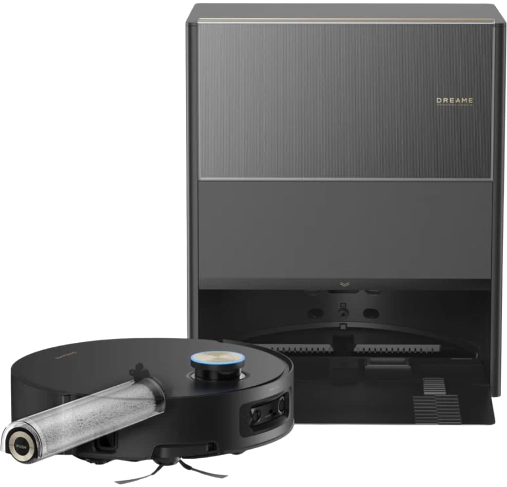Black Dreame Aqua10 Ultra Roller Complete Robot Cleaner.3