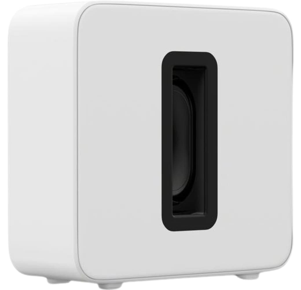 White Sonos Sub 4.2