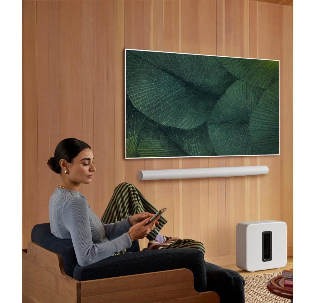White Sonos Sub 4.4