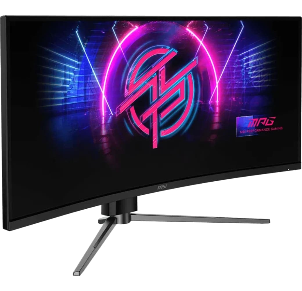 Black MSI MPG 346CQRFDE X24 Display - 34" - UWQHD (3440 x 1440) - 9S6-3DD94M-002.2