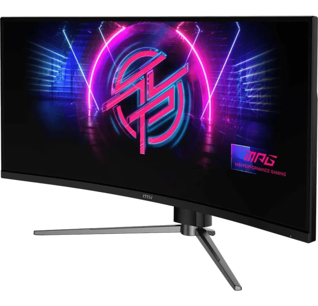 Black MSI MPG 346CQRFDE X24 Display - 34" - UWQHD (3440 x 1440) - 9S6-3DD94M-002.3