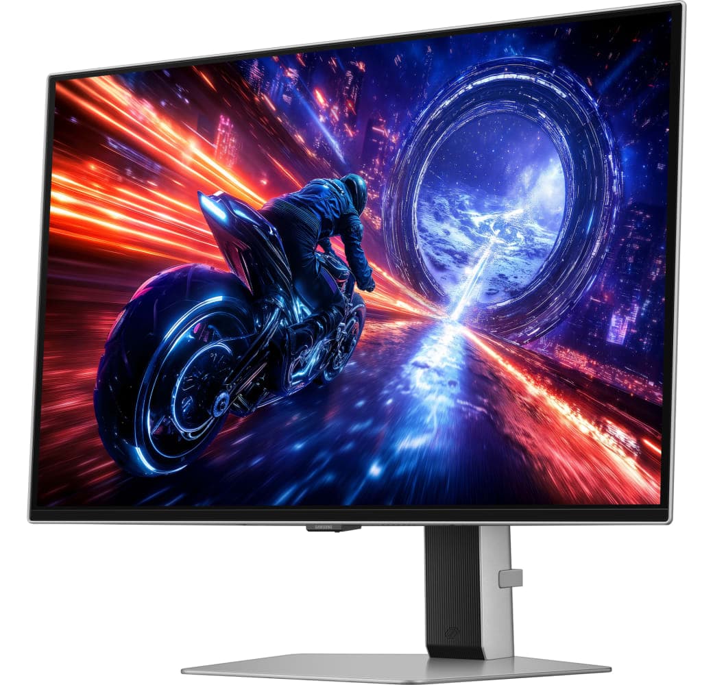 Silver Samsung Odyssey OLED G60SF Display - 27" - OLED (2560 x 1440) - LS27FG602SUXEN.3