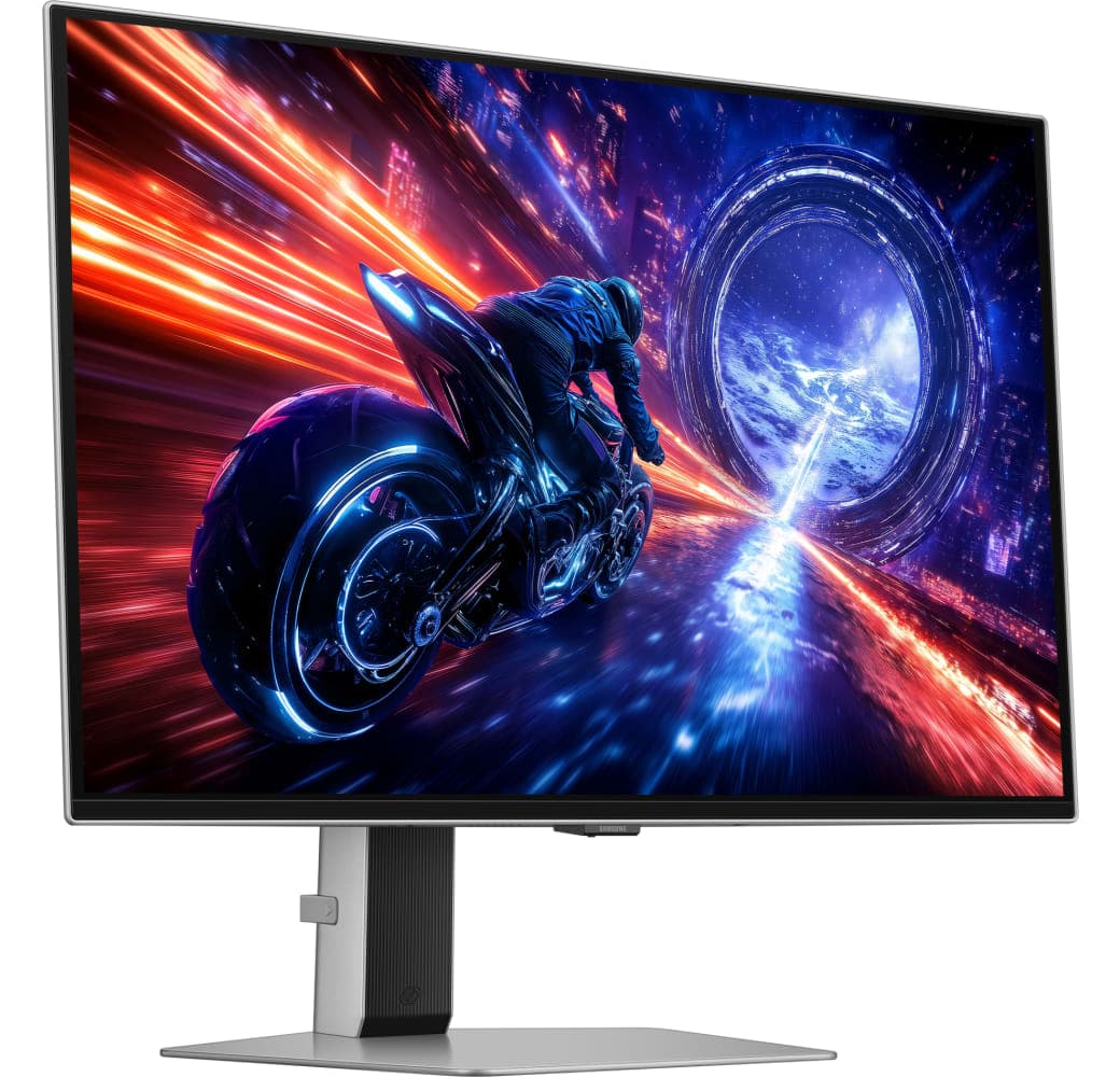 Silver Samsung Odyssey OLED G60SF Display - 27" - OLED (2560 x 1440) - LS27FG602SUXEN.4
