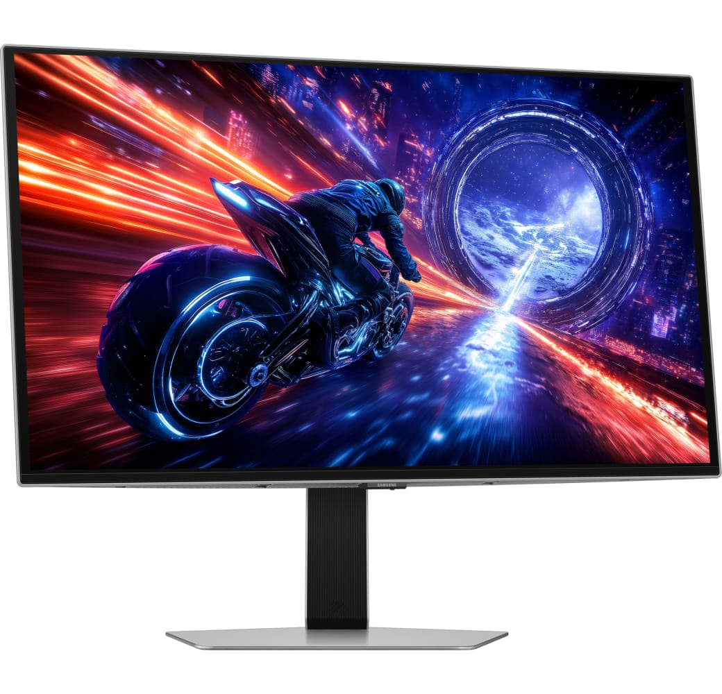 Silver Samsung Odyssey OLED G60SF Display - 27" - OLED (2560 x 1440) - LS27FG602SUXEN.10