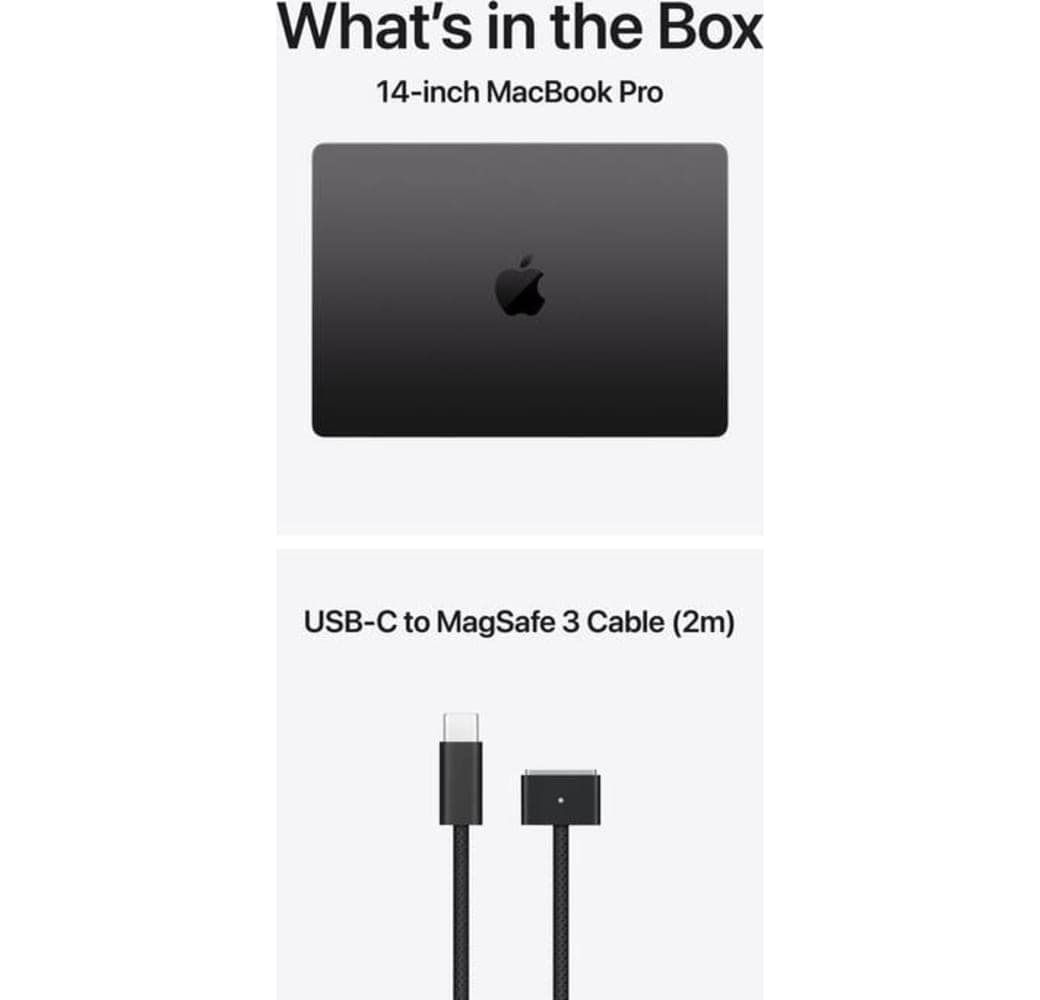 Space Black Apple MacBook Pro 14" Laptop - 16GB - 1TB SSD - 10-core CPU - English (QWERTY).5