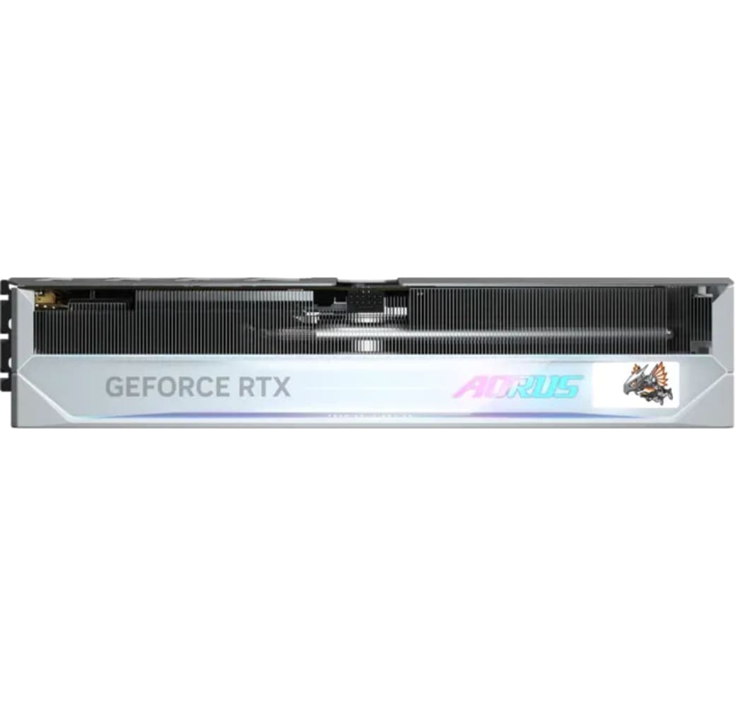 White Gigabyte GeForce RTX 5080 Aorus MASTER ICE 16G Graphic Card.6