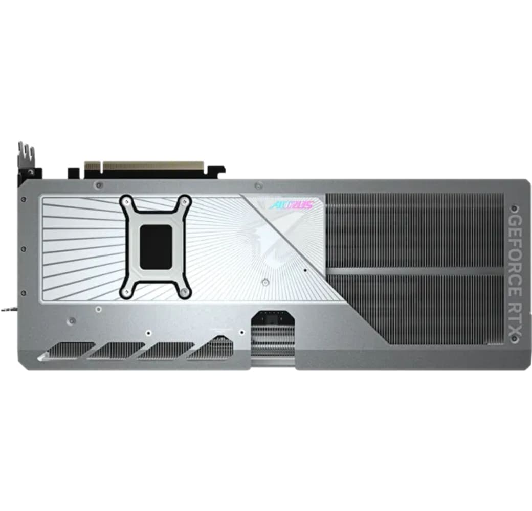 White Gigabyte GeForce RTX 5080 Aorus MASTER ICE 16G Graphic Card.7
