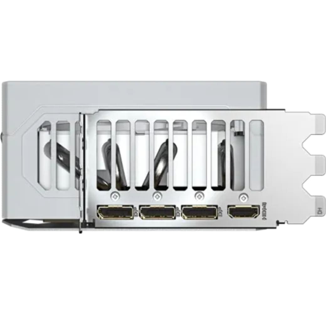 White Gigabyte GeForce RTX 5080 Aorus MASTER ICE 16G Graphic Card.8