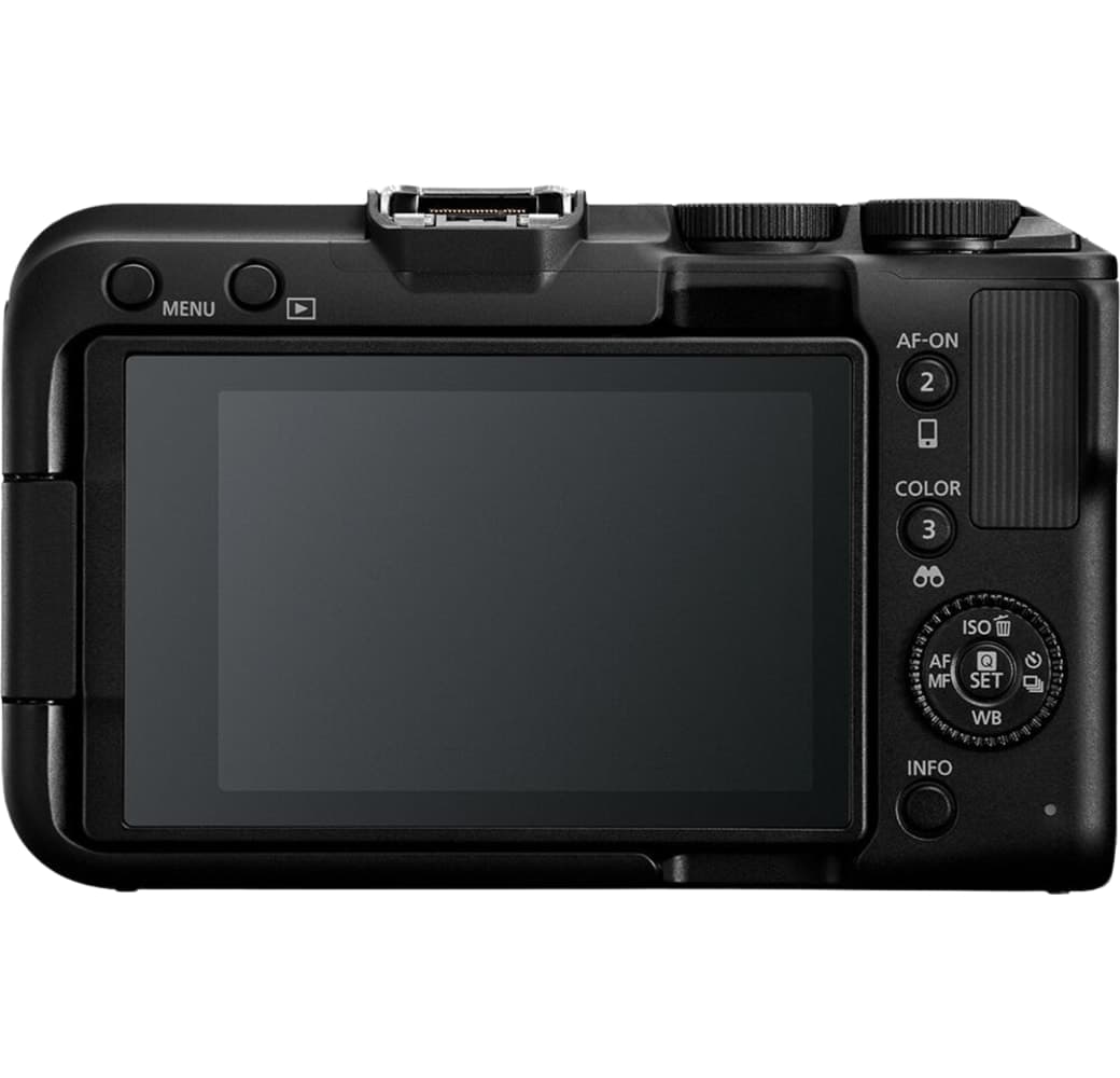 Negro Canon EOS R50 V + RF-S 14-30mm f/4-6.3 IS STM PZ.2
