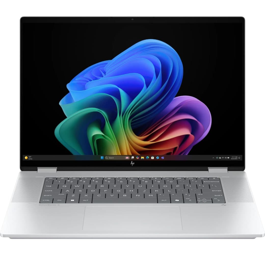 Silver HP OmniBook X Flip 16-as0073ng Laptop - Intel® Core™ Ultra 7-256V0 - 16GB - 512GB SSD - Intel® Arc™ - German (QWERTZ).2