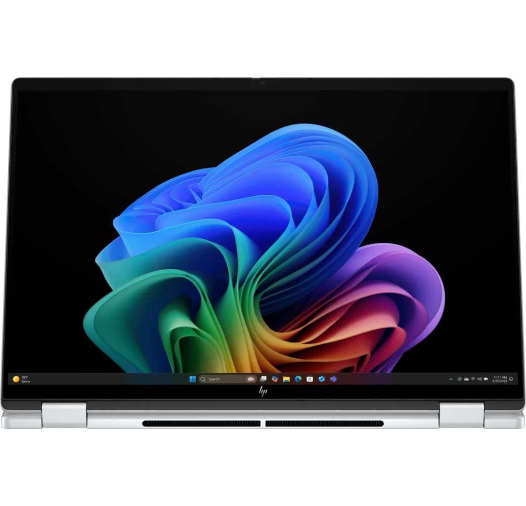 Silver HP OmniBook X Flip 16-as0073ng Laptop - Intel® Core™ Ultra 7-256V0 - 16GB - 512GB SSD - Intel® Arc™ - German (QWERTZ).8