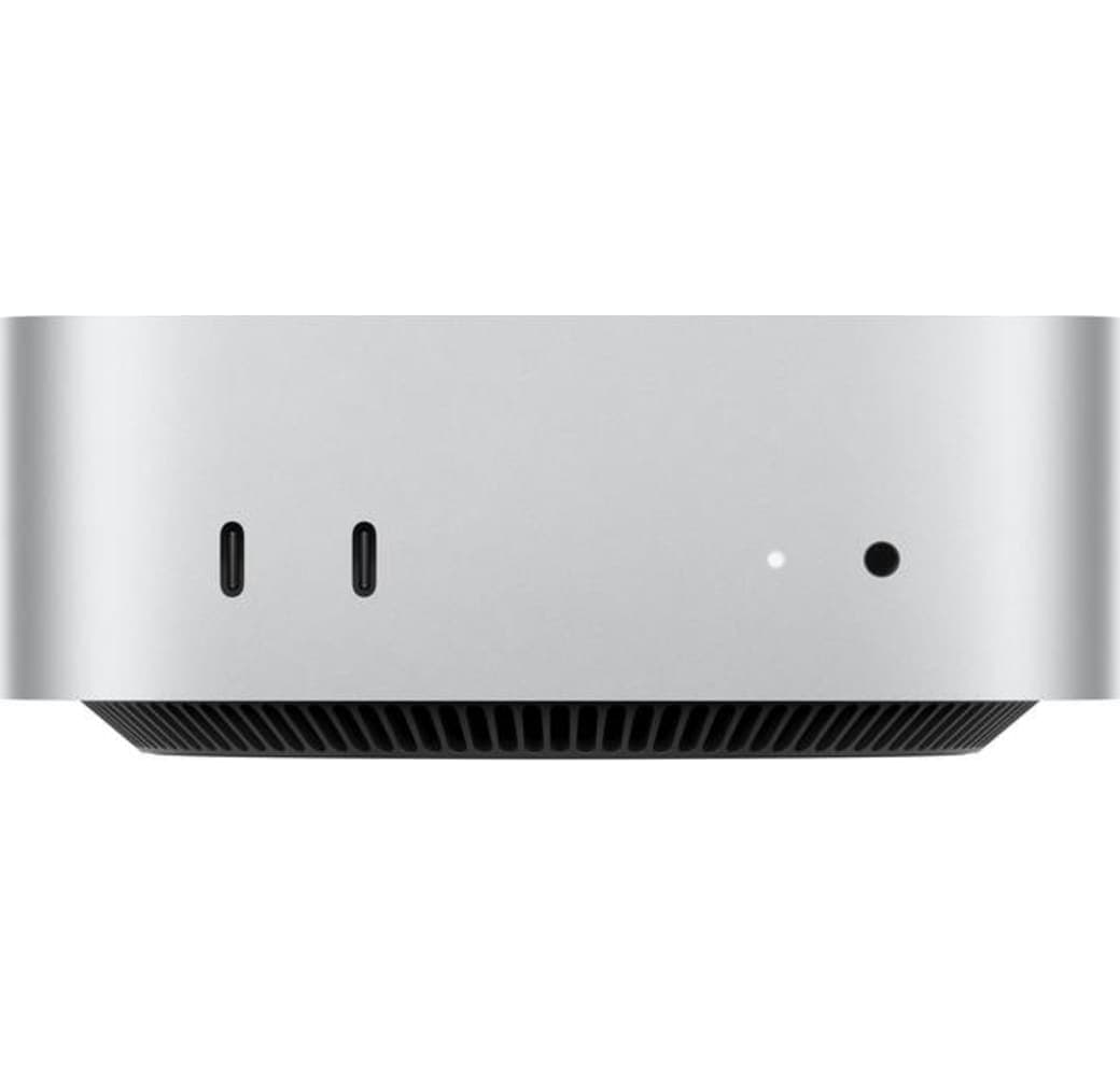 Silver Apple Mac mini Desktop - M4 10-core - 24GB - 512GB SSD - Integrated 10-core GPU CPU.1