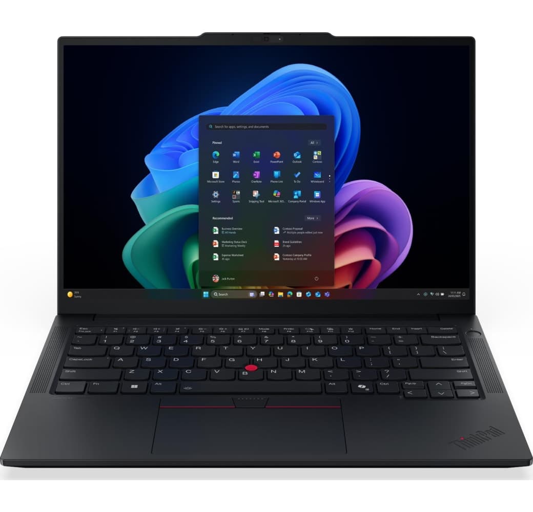Black Lenovo ThinkPad E14 G8 Laptop - Intel® Core™ Ultra 5-3250 - 16GB - 512GB SSD - Intel Arc Graphics - German (QWERTZ).1