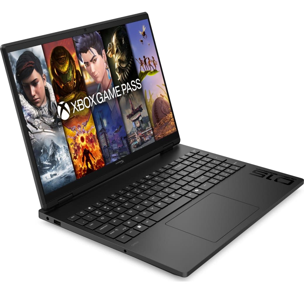Schwarz HP HyperX OMEN 15-gb0058ng Laptop - AMD Ryzen™ 5 240 - 16 GB - 512 GB SSD - NVIDIA® GeForce® RTX™ 5060 - Deutsch (QWERTZ).2